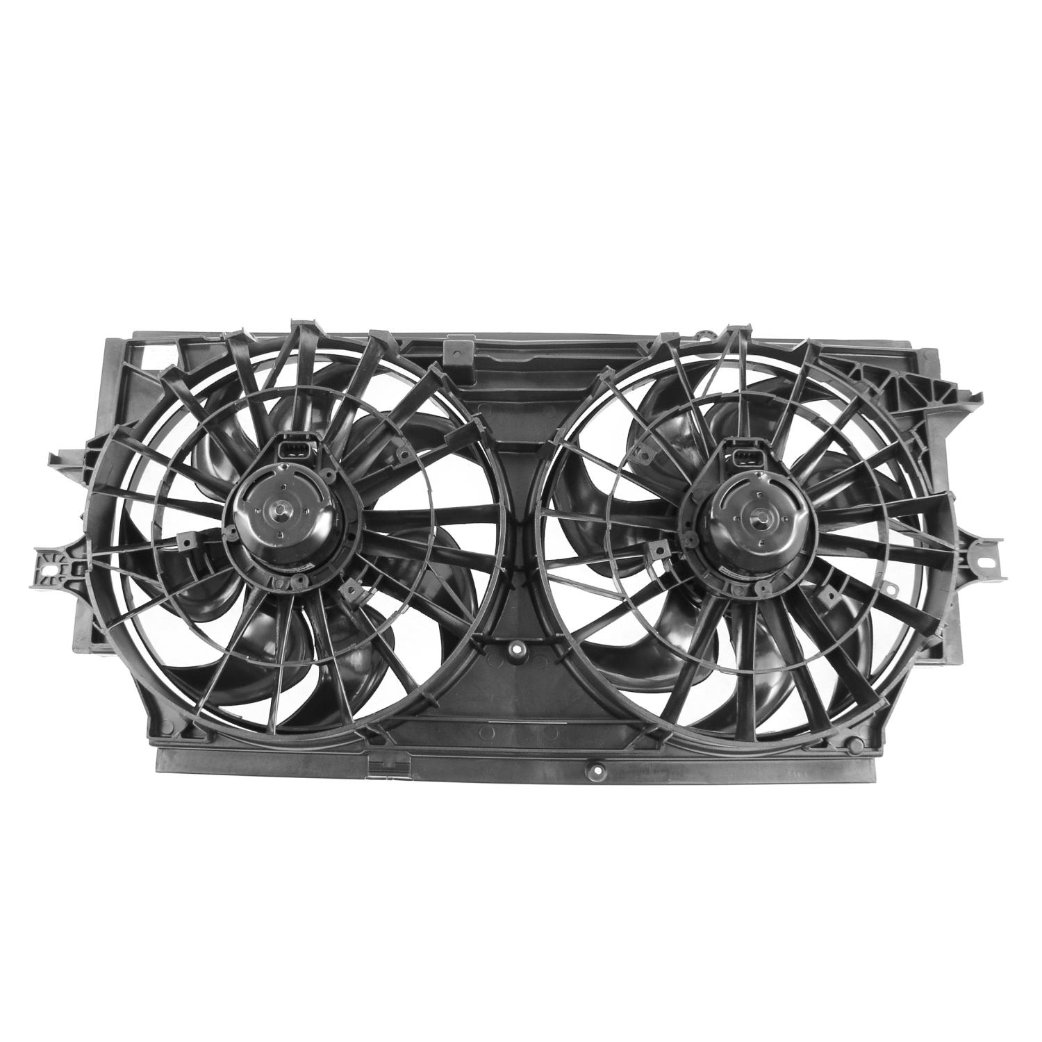 Agility Auto Parts 6012106 - Dual Radiator and Condenser Fan Assembly Agility Auto Parts 6012106 Dual Radiator and Condenser Fan Assembly product image 1 of 1