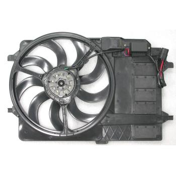 2005 Mini Cooper Dual Radiator and Condenser Fan Assembly