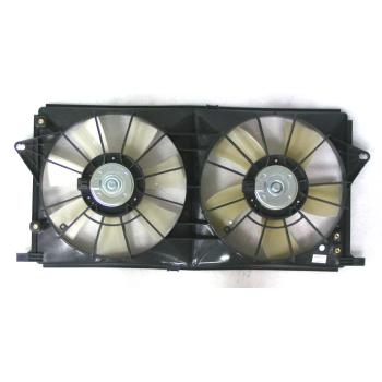 2009 Cadillac DTS Dual Radiator and Condenser Fan Assembly