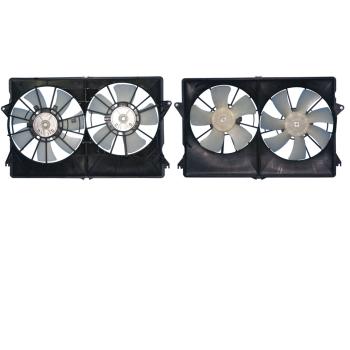2007 Chrysler Pacifica Dual Radiator and Condenser Fan Assembly Agility Auto Parts 6015102 image 2 of 2