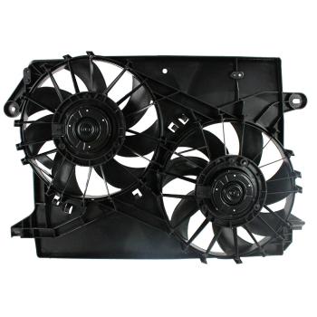 2007 Dodge Magnum Dual Radiator and Condenser Fan Assembly