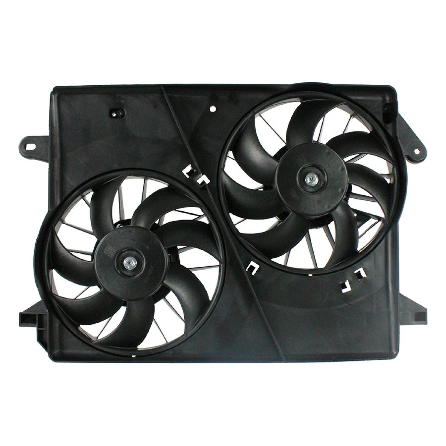 Agility Auto Parts 6015103 - Dual Radiator and Condenser Fan Assembly Agility Auto Parts 6015103 Dual Radiator and Condenser Fan Assembly product image 2 of 2