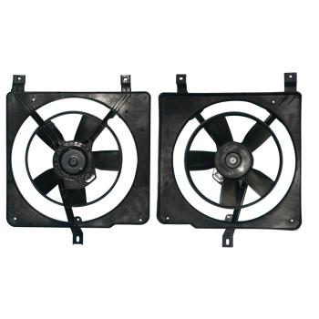 1991 Pontiac Sunbird Dual Radiator and Condenser Fan Assembly Agility Auto Parts 6016103 image 1 of 1