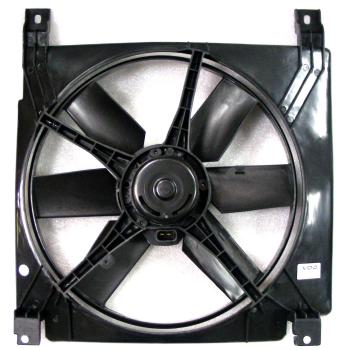 1989 Chevrolet Beretta Dual Radiator and Condenser Fan Assembly Agility Auto Parts 6016107 image 1 of 2