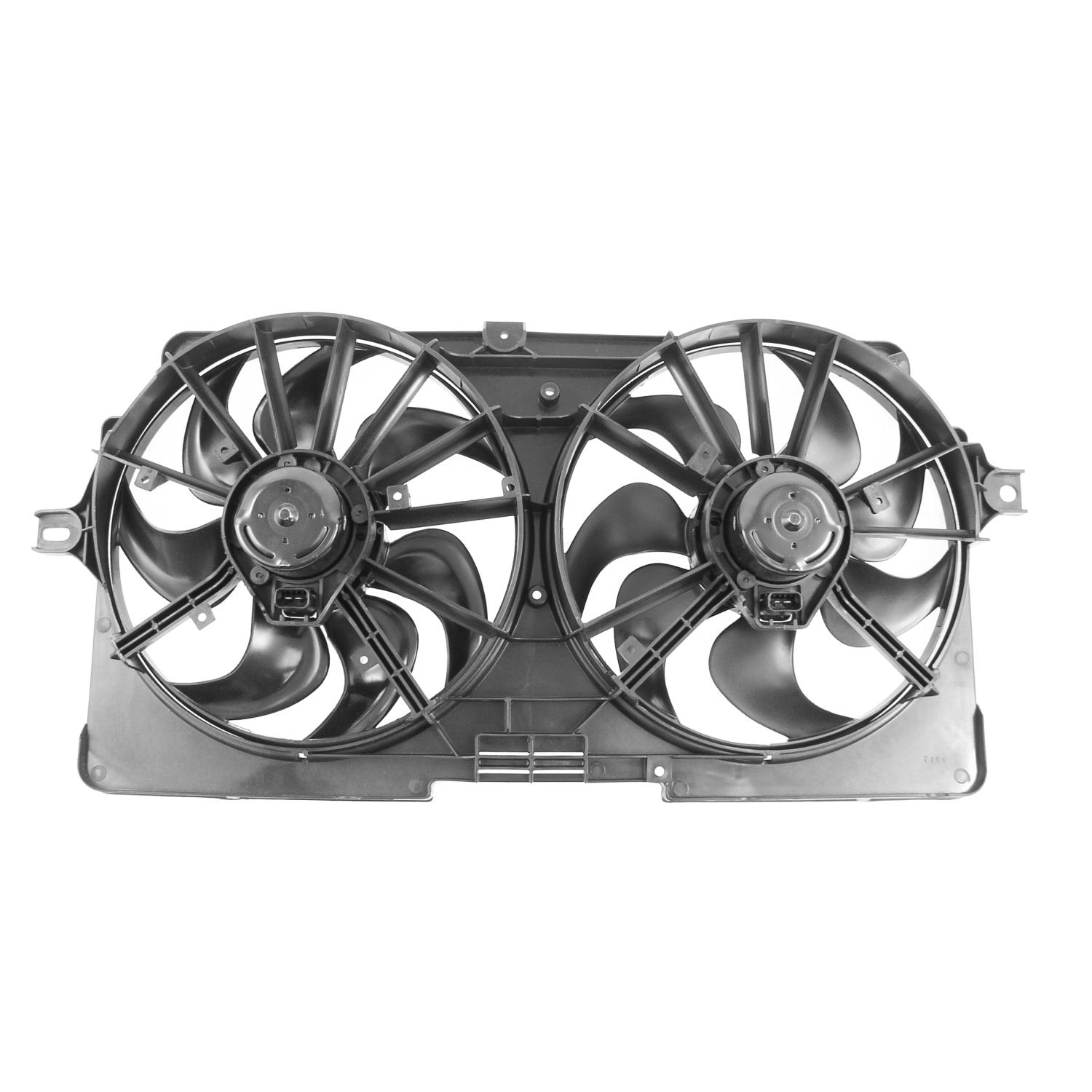 Agility Auto Parts 6016108 Dual Radiator and Condenser Fan Assembly product image 1 of 1