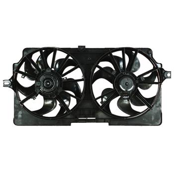 2000 Oldsmobile Silhouette Dual Radiator and Condenser Fan Assembly