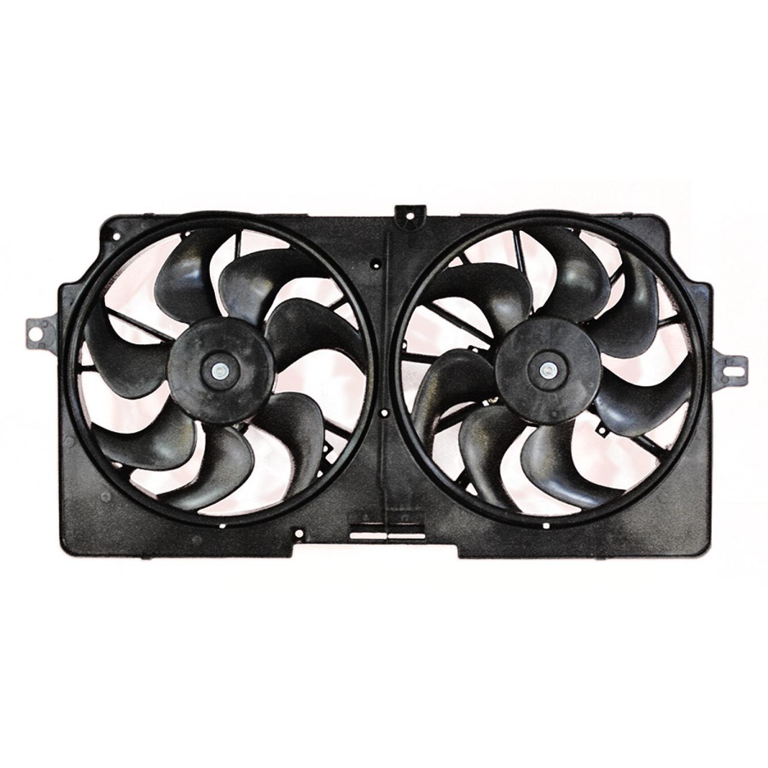 Agility Auto Parts 6016128 - Dual Radiator and Condenser Fan Assembly Agility Auto Parts 6016128 Dual Radiator and Condenser Fan Assembly product image 2 of 2