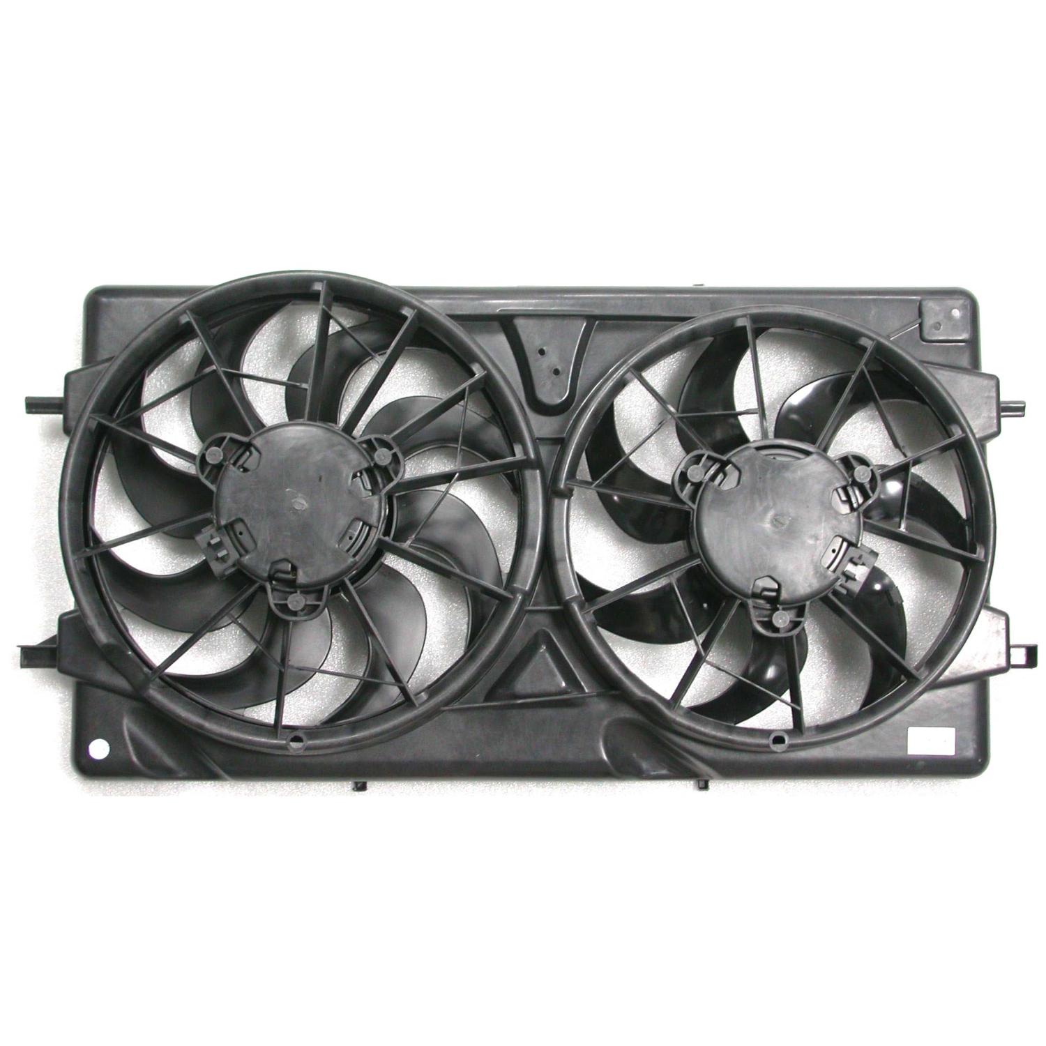 Agility Auto Parts 6016135 - Dual Radiator and Condenser Fan Assembly Agility Auto Parts 6016135 Dual Radiator and Condenser Fan Assembly product image 1 of 1