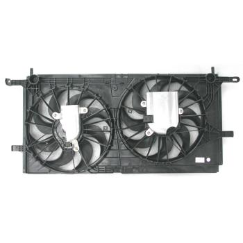 2003 Oldsmobile Silhouette Dual Radiator and Condenser Fan Assembly Agility Auto Parts 6016137 image 1 of 1