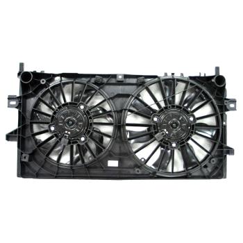 2008 Buick Allure Dual Radiator and Condenser Fan Assembly