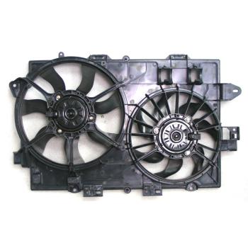 2008 Pontiac Torrent Dual Radiator and Condenser Fan Assembly Agility Auto Parts 6016143 image 1 of 1