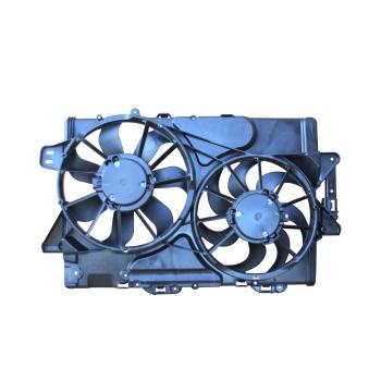 2009 Pontiac Torrent Dual Radiator and Condenser Fan Assembly Agility Auto Parts 6016158 image 1 of 2