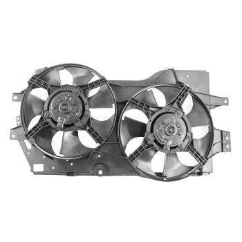 2000 Dodge Caravan Dual Radiator and Condenser Fan Assembly