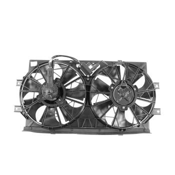 1997 Chrysler LHS Dual Radiator and Condenser Fan Assembly