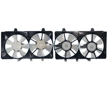 2002 Dodge Neon Dual Radiator and Condenser Fan Assembly Agility Auto Parts 6017110 image 2 of 2