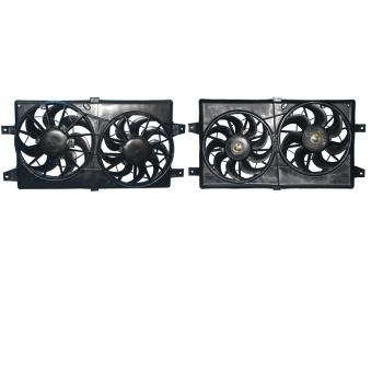 2001 Dodge Stratus Dual Radiator and Condenser Fan Assembly