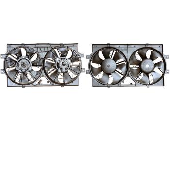 1996 Dodge Stratus Dual Radiator and Condenser Fan Assembly Agility Auto Parts 6017116 image 1 of 1