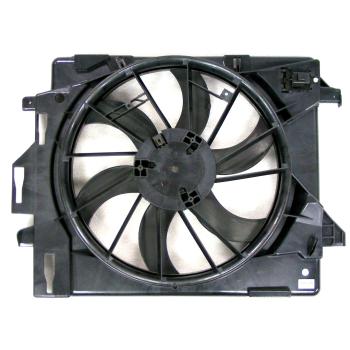 2013 Dodge Grand Caravan Dual Radiator and Condenser Fan Assembly Agility Auto Parts 6017127 image 1 of 1