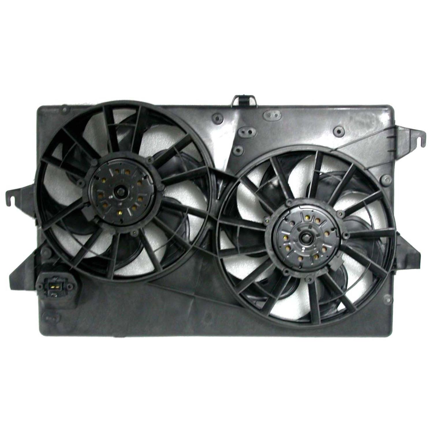 Agility Auto Parts 6018111 - Dual Radiator and Condenser Fan Assembly Agility Auto Parts 6018111 Dual Radiator and Condenser Fan Assembly product image 1 of 1