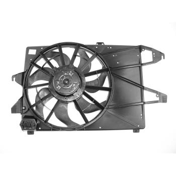 1999 Ford Contour Dual Radiator and Condenser Fan Assembly Agility Auto Parts 6018112 image 1 of 1