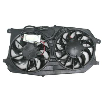 2007 Ford Five Hundred Dual Radiator and Condenser Fan Assembly