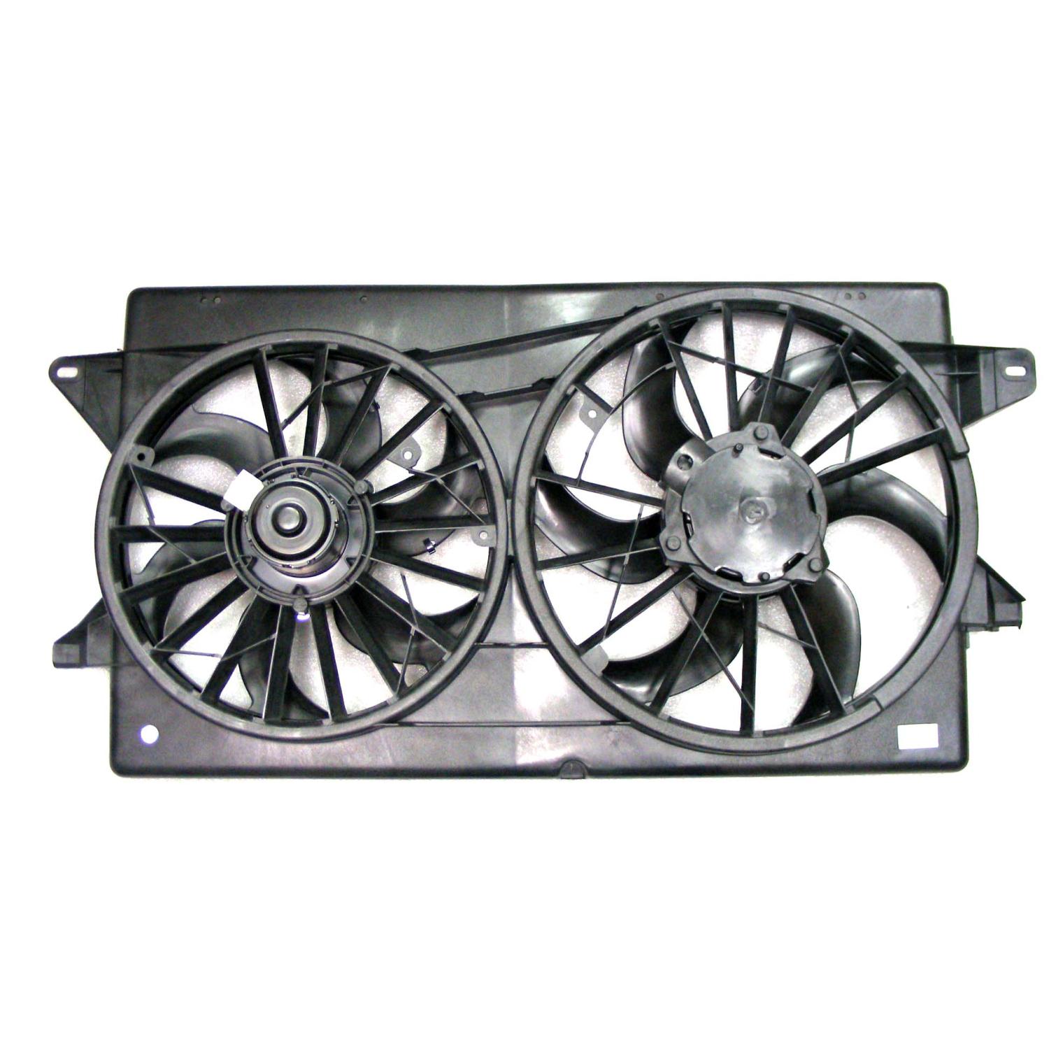 Agility Auto Parts 6018135 - Dual Radiator and Condenser Fan Assembly Agility Auto Parts 6018135 Dual Radiator and Condenser Fan Assembly product image 1 of 1