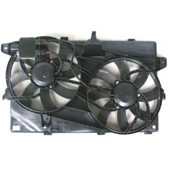 2008 Lincoln MKX Dual Radiator and Condenser Fan Assembly Agility Auto Parts 6018141 image 1 of 1