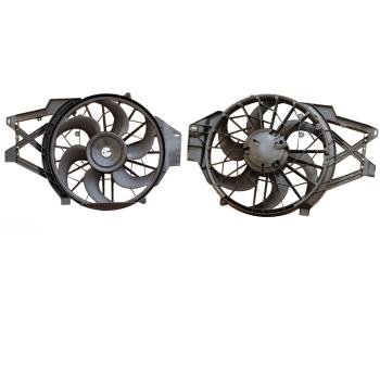 2000 Ford Mustang Dual Radiator and Condenser Fan Assembly Agility Auto Parts 6018144 image 1 of 1