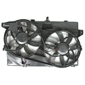 2008 Lincoln MKX Dual Radiator and Condenser Fan Assembly Agility Auto Parts 6018151 image 1 of 1