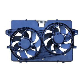 2010 Mercury Mariner Dual Radiator and Condenser Fan Assembly