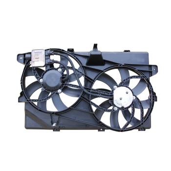 2010 Lincoln MKX Dual Radiator and Condenser Fan Assembly Agility Auto Parts 6018155 image 1 of 2