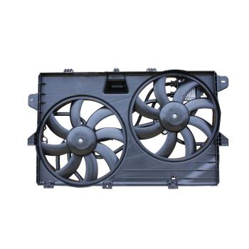 2010 Lincoln MKX Dual Radiator and Condenser Fan Assembly Agility Auto Parts 6018155 image 2 of 2
