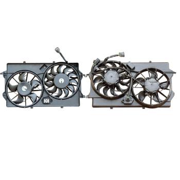 2007 Ford Focus Dual Radiator and Condenser Fan Assembly Agility Auto Parts 6018437 image 2 of 2