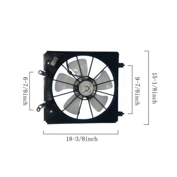 1999 Acura TL Engine Cooling Fan Assembly Agility Auto Parts 6019107 image 1 of 2