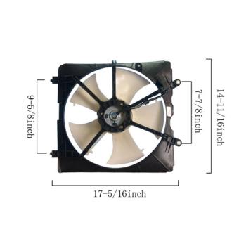 2011 Honda Civic Engine Cooling Fan Assembly Agility Auto Parts 6019137 image 1 of 2