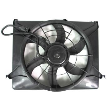2013 Hyundai Genesis Dual Radiator and Condenser Fan Assembly Left Agility Auto Parts 6020123 image 1 of 1