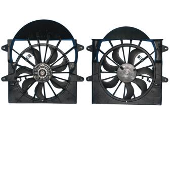 2008 Jeep Commander A/C Condenser Fan Assembly Agility Auto Parts 6022108 image 1 of 1