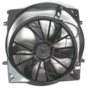 2004 Jeep Grand Cherokee Dual Radiator and Condenser Fan Assembly Agility Auto Parts 6022112 image 1 of 1