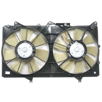 2008 Toyota Solara Dual Radiator and Condenser Fan Assembly Agility Auto Parts 6025103 image 1 of 2