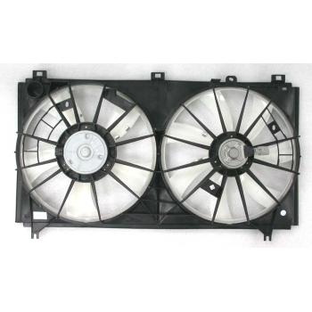 2007 Lexus IS350 Dual Radiator and Condenser Fan Assembly Agility Auto Parts 6025106 image 1 of 1