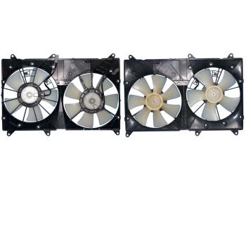 1999 Lexus RX300 Dual Radiator and Condenser Fan Assembly