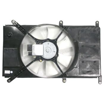 2000 Mitsubishi Eclipse Dual Radiator and Condenser Fan Assembly