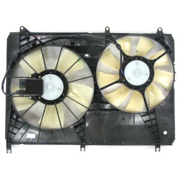 2006 Mitsubishi Endeavor Dual Radiator and Condenser Fan Assembly
