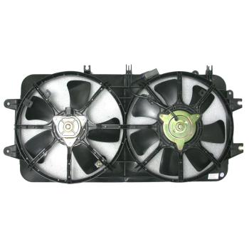 2000 Mazda 626 Dual Radiator and Condenser Fan Assembly Agility Auto Parts 6028116 image 1 of 1