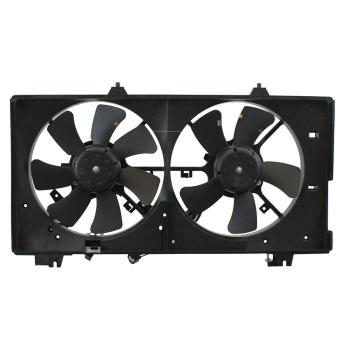 2008 Mazda 6 Dual Radiator and Condenser Fan Assembly Agility Auto Parts 6028118 image 2 of 2