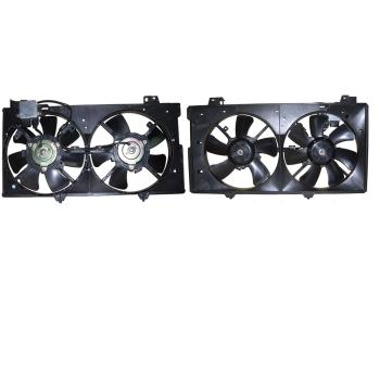 2008 Mazda 6 Dual Radiator and Condenser Fan Assembly Agility Auto Parts 6028120 image 2 of 2