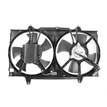 1996 Nissan Altima Dual Radiator and Condenser Fan Assembly
