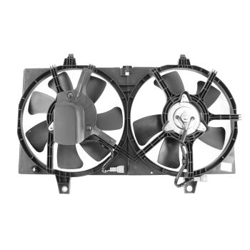 2000 Nissan Sentra Dual Radiator and Condenser Fan Assembly Agility Auto Parts 6029120 image 1 of 1