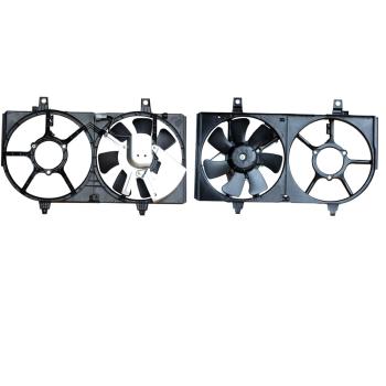 2000 Nissan Sentra Dual Radiator and Condenser Fan Assembly Agility Auto Parts 6029126 image 1 of 1