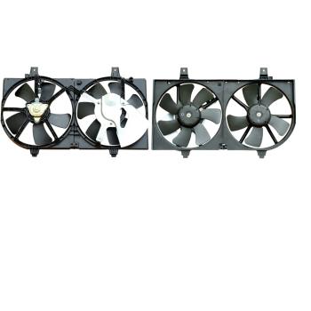 2006 Nissan Sentra Dual Radiator and Condenser Fan Assembly Agility Auto Parts 6029127 image 2 of 2